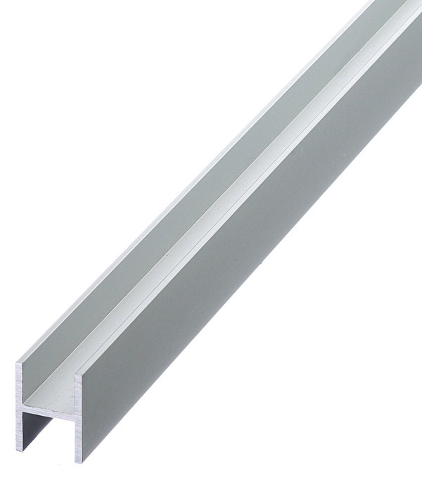 original-34754.jpg Профиль алюминиевый H-образный 18х13х18х1,5х2000 мм анодированный — изображение 1