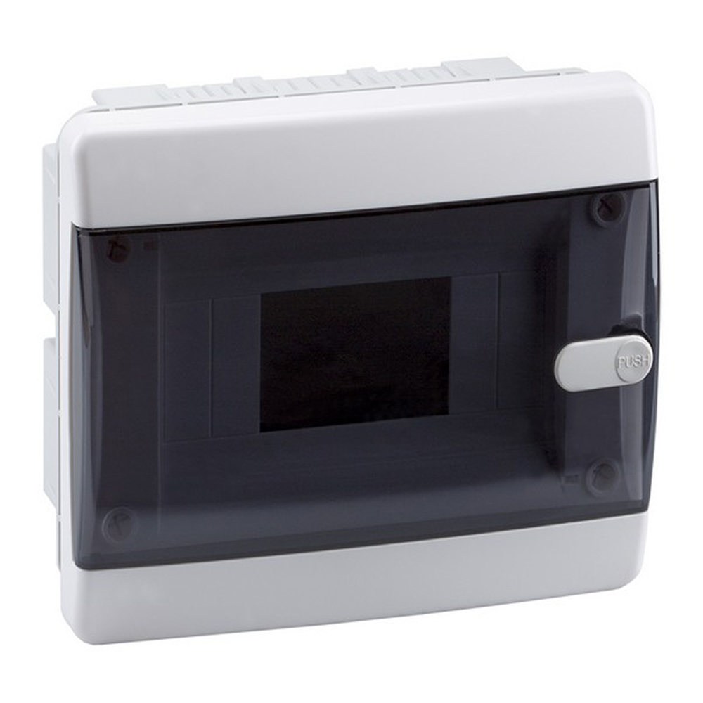 original-34799.jpg Щит распределительный встраиваемый КЭАЗ OptiBox ЩРВ пластиковый IP41 170х218х102,9 мм 8 модулей — изображение 1