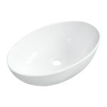 Раковина Sanita Luxe Ringo Slim 53 см накладная белая (RNGSLWB01S)