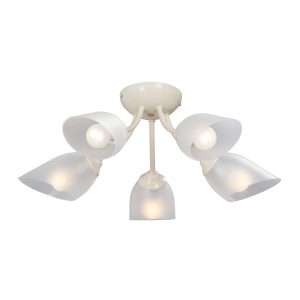 Люстра потолочная Vitaluce V3405 E14 200 Вт 10 кв.м (V3405/5PL)