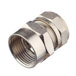 Соединитель прямой VALTEC (VTm.302.N.002606) 26 обж(ц) х 1 ВР(г)