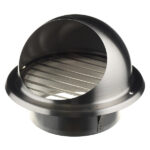 Выход вентиляционный стенной стальной Era d150 мм