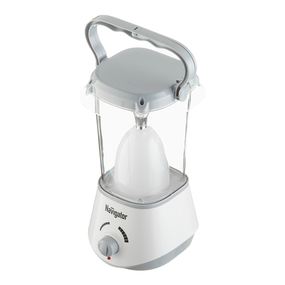 original-35665.jpg Фонарь кемпинговый Navigator NPT светодиодный 50 LED 5 Вт аккумуляторный Li-Ion 4400 мАч ударопрочный пластик регулировка яркости (94773) — изображение 1