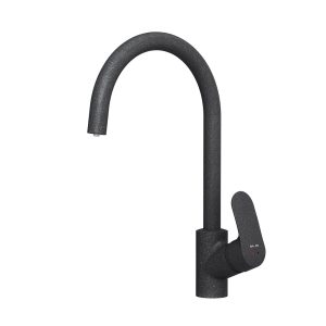 Смеситель для кухни AM.PM Like черный с высоким изливом с подключением к фильтру однорычажный (F8007722)