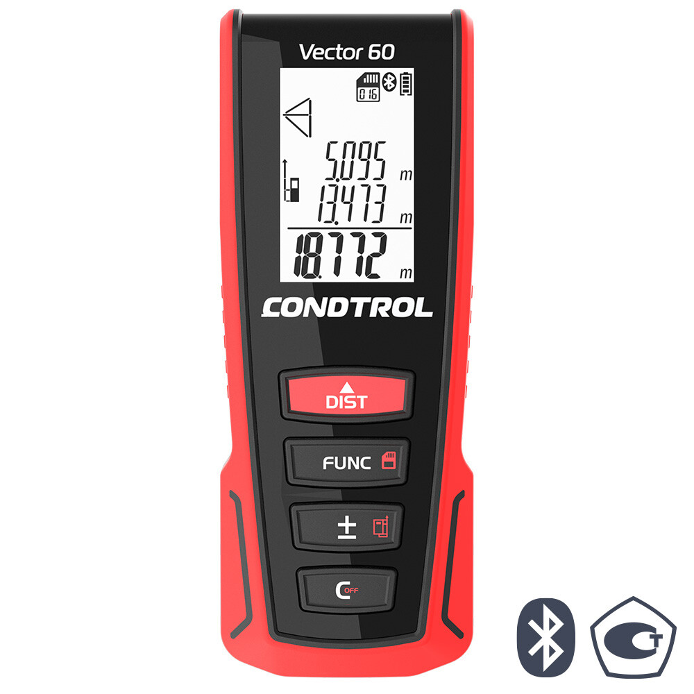 original-35896.jpg Дальномер лазерный Condtrol Vector 60 60 м (1-4-104) — изображение 1