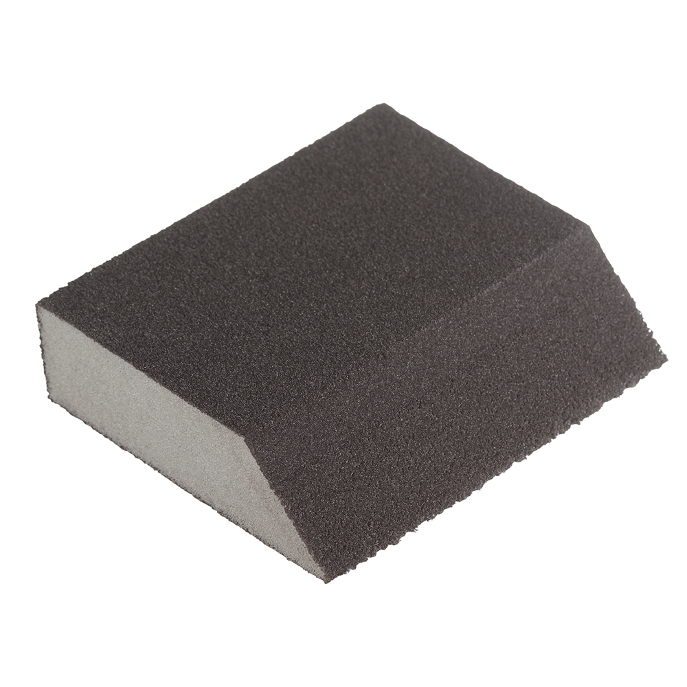 original-35907.jpg Брусок шлифовальный Flexifoam Angle Block 98х69х26 мм Р120 влагостойкий — изображение 1