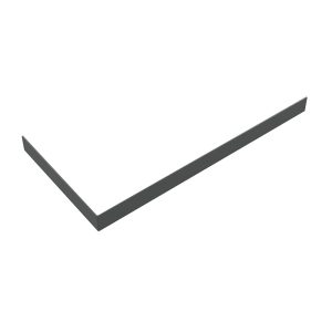 Экран для поддона Good Door Stella ABS-акрил 120х90х10 см прямоугольник графит (ЭЛ00174)