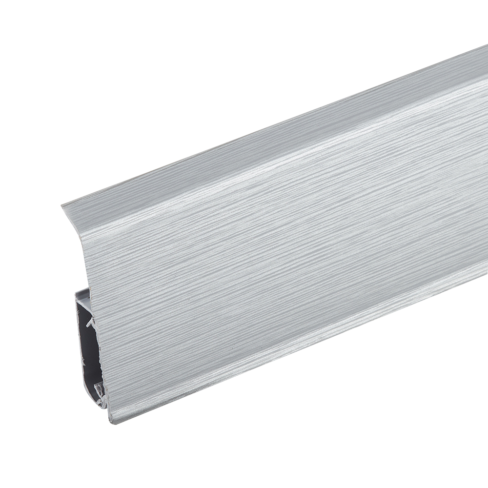 original-35921.jpg Плинтус ПВХ напольный Winart 72 мм меркурий 2200 мм Г-профиль со съемной панелью — изображение 1