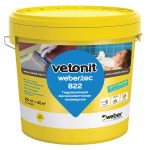 Гидроизоляция акриловая Vetonit Weber.tec 822 серая 24 кг
