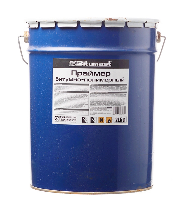 original-36284.jpg Праймер битумно-полимерный Bitumast 18 кг/21,5 л — изображение 1
