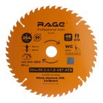 Диск пильный по дереву Rage by Vira Universal 254х30х1,8 мм 48 зубьев (594238)