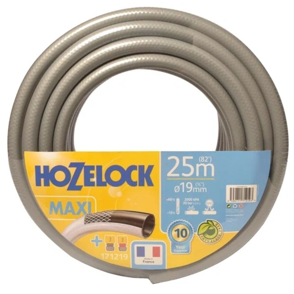 original-36491.jpg Шланг поливочный 3/4 25 м пятислойный HoZelock Tricoflex Maxi ПВХ с коннекторами (171219) — изображение 1