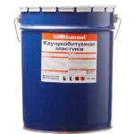 Мастика каучукобитумная Bitumast 18 кг/21,5 л
