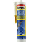 Герметик силиконовый санитарный Soudal белый 280 мл