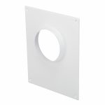 Площадка торцевая ERA с фланцем d100 мм металлическая