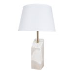Лампа настольная E27 60 Вт Arte Lamp Porrima (A4028LT-1PB)
