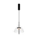 Светильник светодиодный подвесной Maytoni Bangkok 3000К 12 Вт 2 кв.м черный IP20 (MOD185PL-L6B3K3)