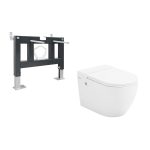 Комплект инсталляции Abber с унитазом Bequem и сиденьем микролифт (AC1108P-AC0101P)