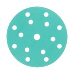 Диск шлифовальный КМ Green Film d150 мм P240 на липучку пленочная основа (5 шт.)