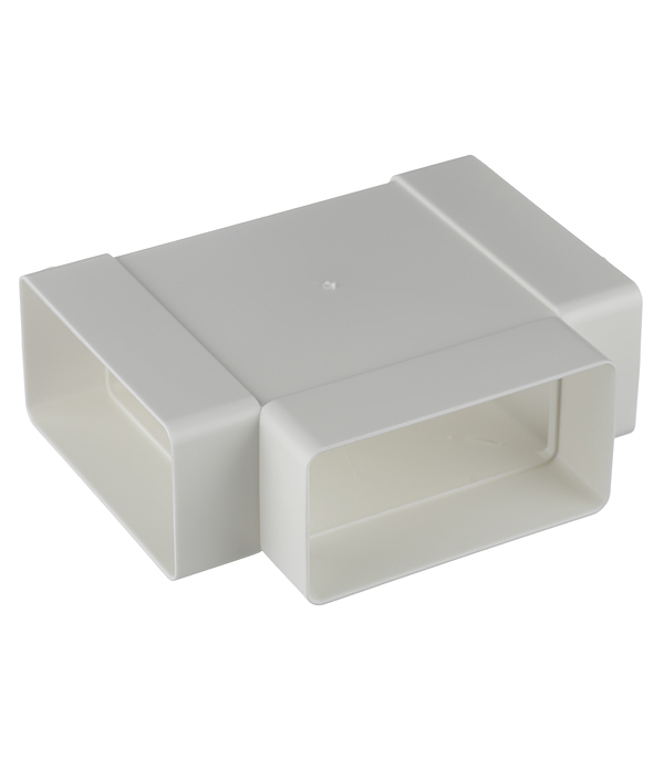 original-4230.jpg Тройник пластиковый для плоских воздуховодов 55х110 мм 90° — изображение 1