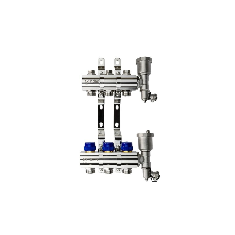 original-4271.jpg Коллекторная группа Ридан FHF-4R 1 ВР(г) х 4 выхода 3/4 НР(ш) ЕК х 1 ВР(г) — изображение 1