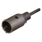 Коронка твердосплавная Практика (035-042) по бетону d45 мм с переходником