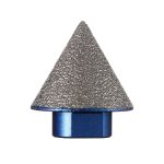 Фреза алмазная конусная Hilberg по керамограниту (HH338) 2-38 мм для УШМ