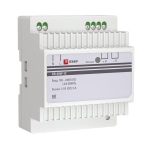 Блок питания 12 В EKF PROxima dr-60w (dr-60w-12)