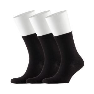 Носки мужские Hesler кардная пряжа 44-46 черные (3 пары)