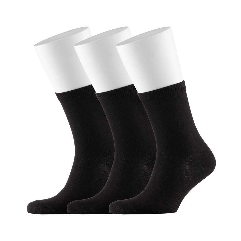 original-4864.jpg Носки мужские Hesler кардная пряжа 44-46 черные (3 пары) — изображение 1