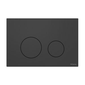 Клавиша смыва для инсталляций Tece Spring loop черная матовая (S240925)