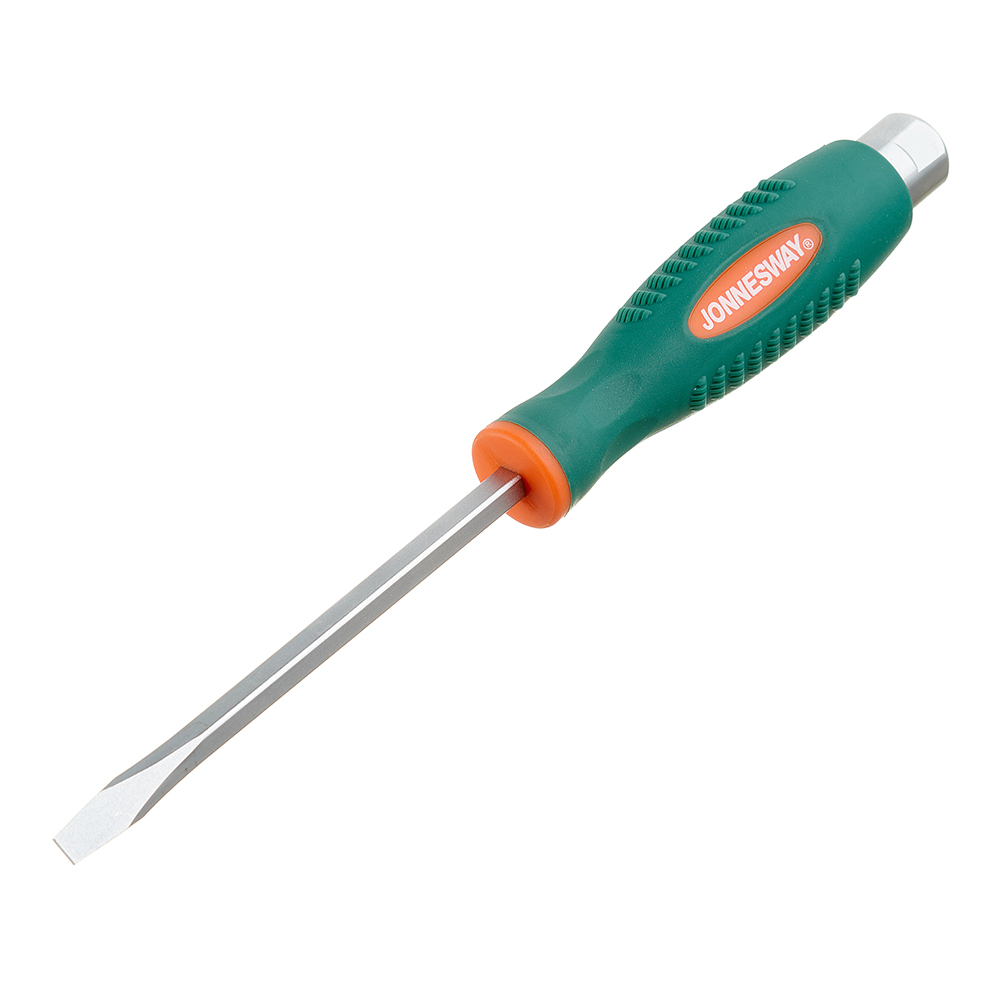 original-4976.jpg Отвертка плоская SL6,5 125 мм ударная Jonnesway Anti-slip grip (D70S6125) — изображение 1