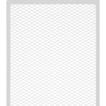 Экран декоративный металлический Evecs ДМЭР 610х490 мм белый 5-ти секционный