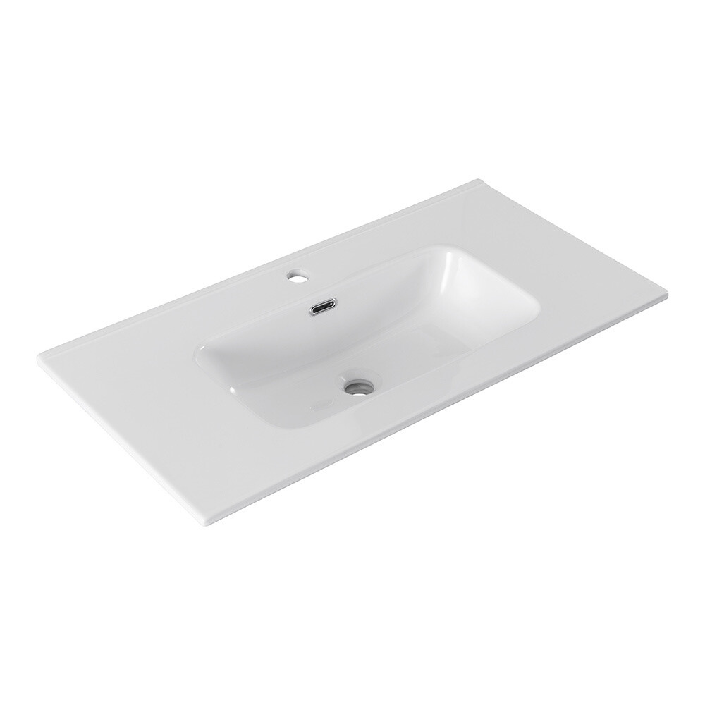 original-5287.jpg Раковина для тумбы Aquanet Flat 90 см — изображение 1