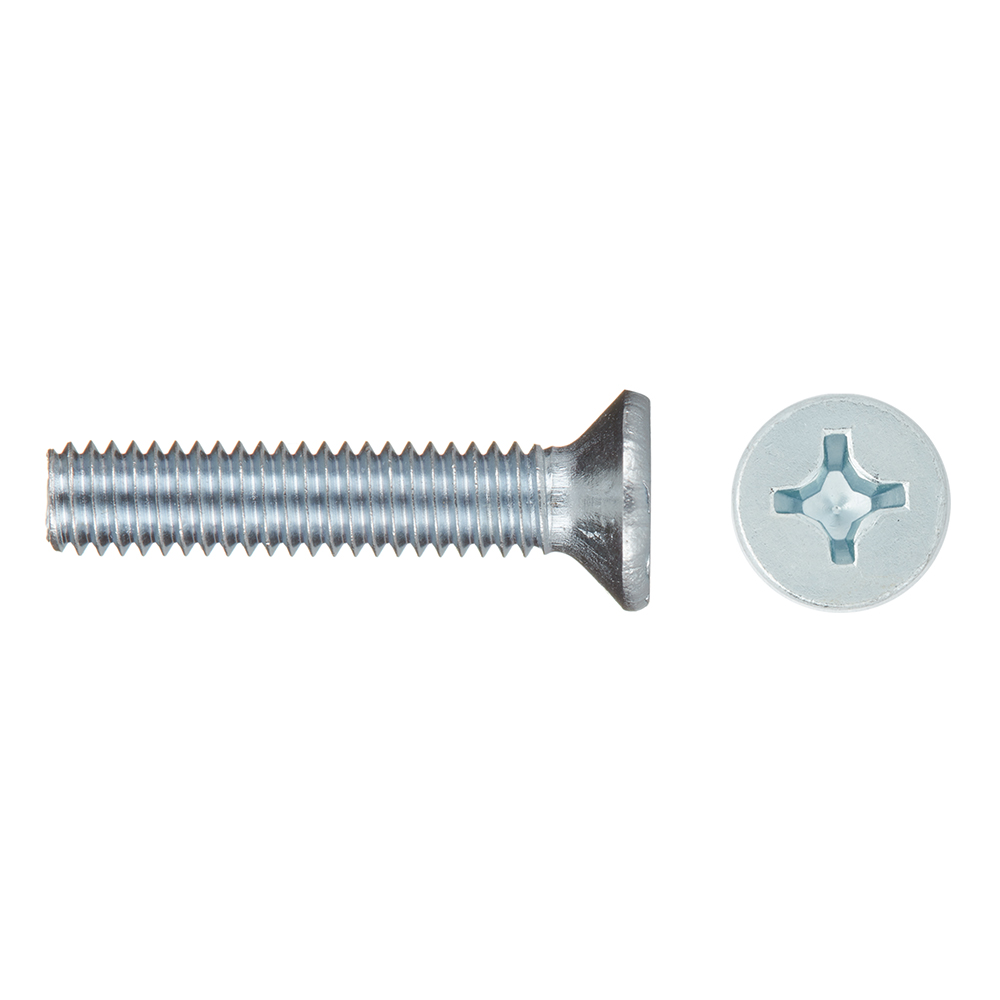 original-5405.jpg Винт оцинкованный M4x20 мм DIN 965 потайная головка (14 шт.) — изображение 1