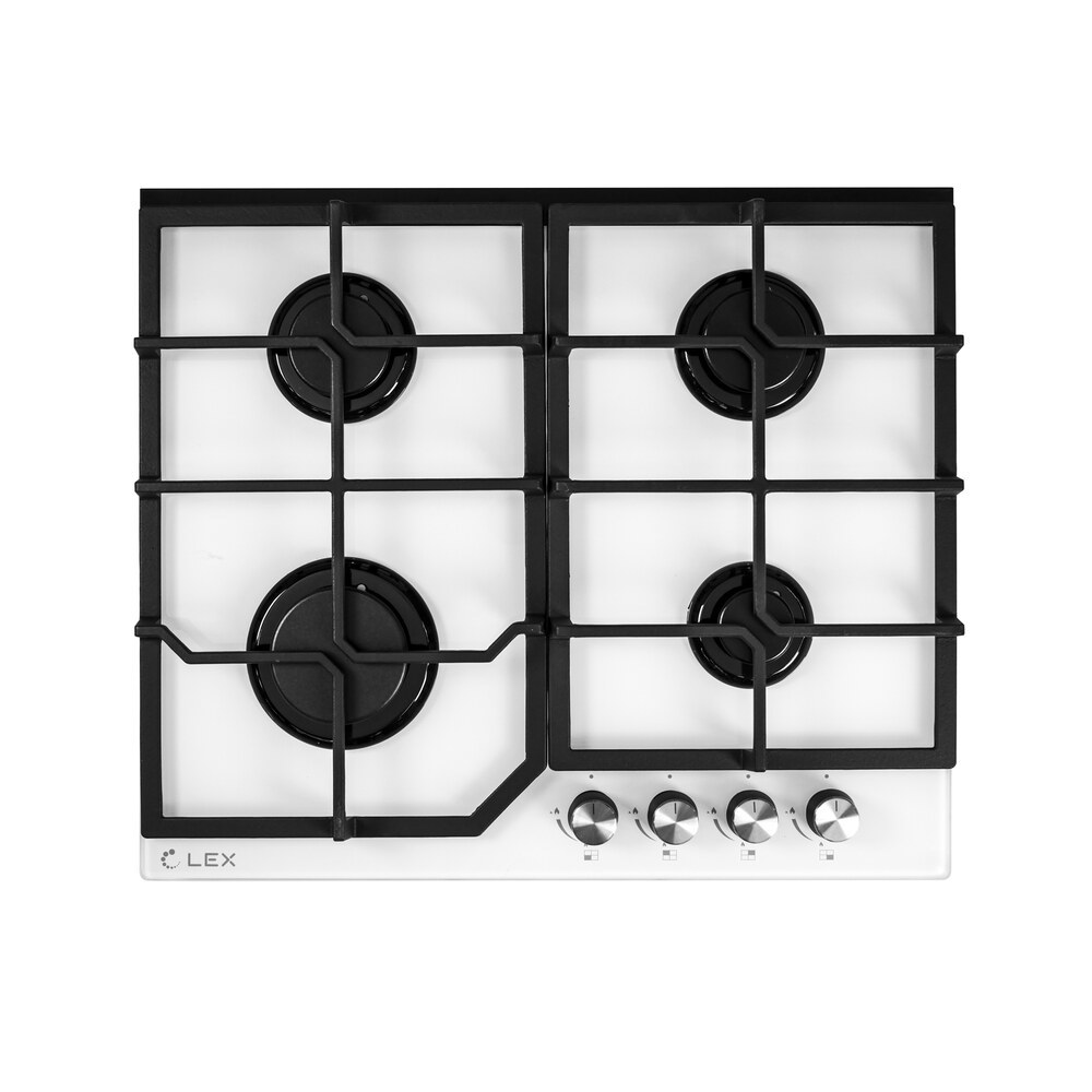 original-5604.jpg Варочная панель газовая Lex GVG 642 4 конфорки белая — изображение 1