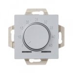 Терморегулятор для теплого пола Systeme Electric AtlasDesign встраиваемый алюминий (ATN000335)