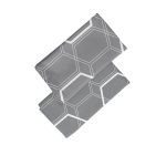 Наволочка 50х70 бязь серая MiaСона Polo (2 шт.)