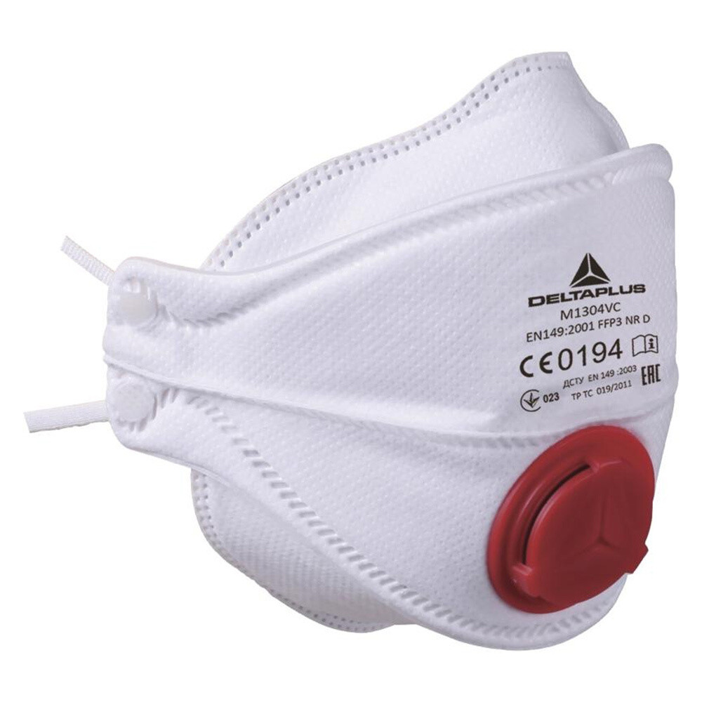 original-6317.jpg Респиратор Delta Plus M1305VC FFP3 с клапаном выдоха конвертный (WRUM1304VC) — изображение 1