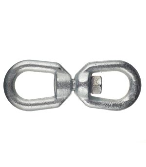 Вертлюг петля-петля d16 мм оцинкованный