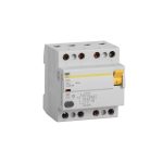 УЗО IEK ВД1-63 32А 3P+N тип AC 100 мА 4,5 кА (MDV10-4-032-100)