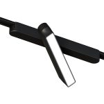 Светодиодный трековый светильник магнитный Arte Lamp Rapid 3000К 9 Вт 1 кв.м черный (A1160PL-1BK)