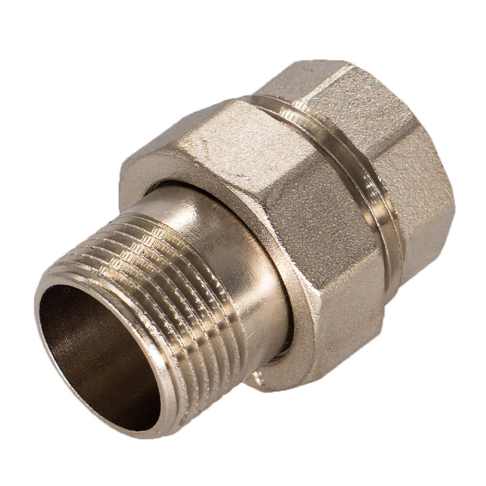 original-6680.jpg Американка прямая 1/2 ВР(г) х 1/2 НР(ш) латунная — изображение 1