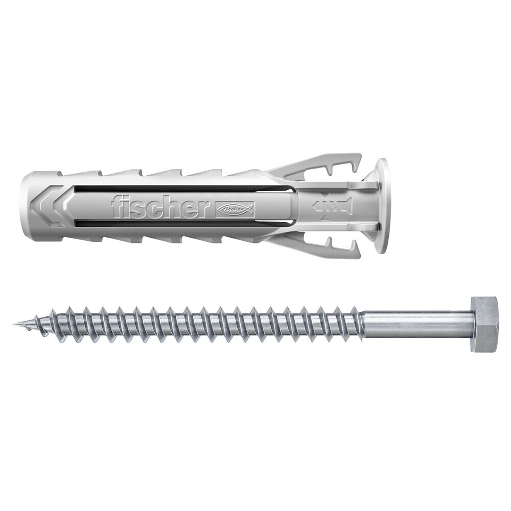 original-6714.jpg Дюбель распорный Fischer SX PLUS 14x70 мм нейлон с шурупом — изображение 1