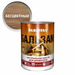 Масло Акватекс Бальзам для дерева бесцветный 0,75 л