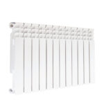 Радиатор биметаллический 500 мм 12 секций 1" боковое подключение белый
