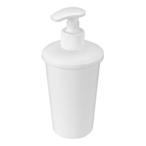 Дозатор для мыла Econova Scandi настольный пластик белый