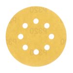 Диск шлифовальный КМ Gold d125 мм P320 на липучку бумажная основа (5 шт.)