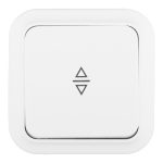 Выключатель Svet одноклавишный накладной белый перекрестный (EV 0366-1510)