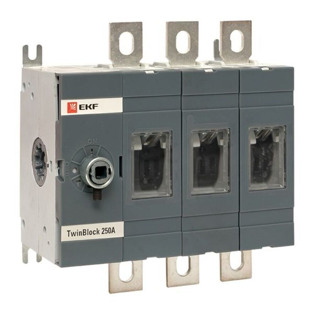 original-7821.jpg Выключатель-разъединитель EKF TwinBlock 3P 250А 400-690 В на монтажную плату (tb-s-250-3p) — изображение 1